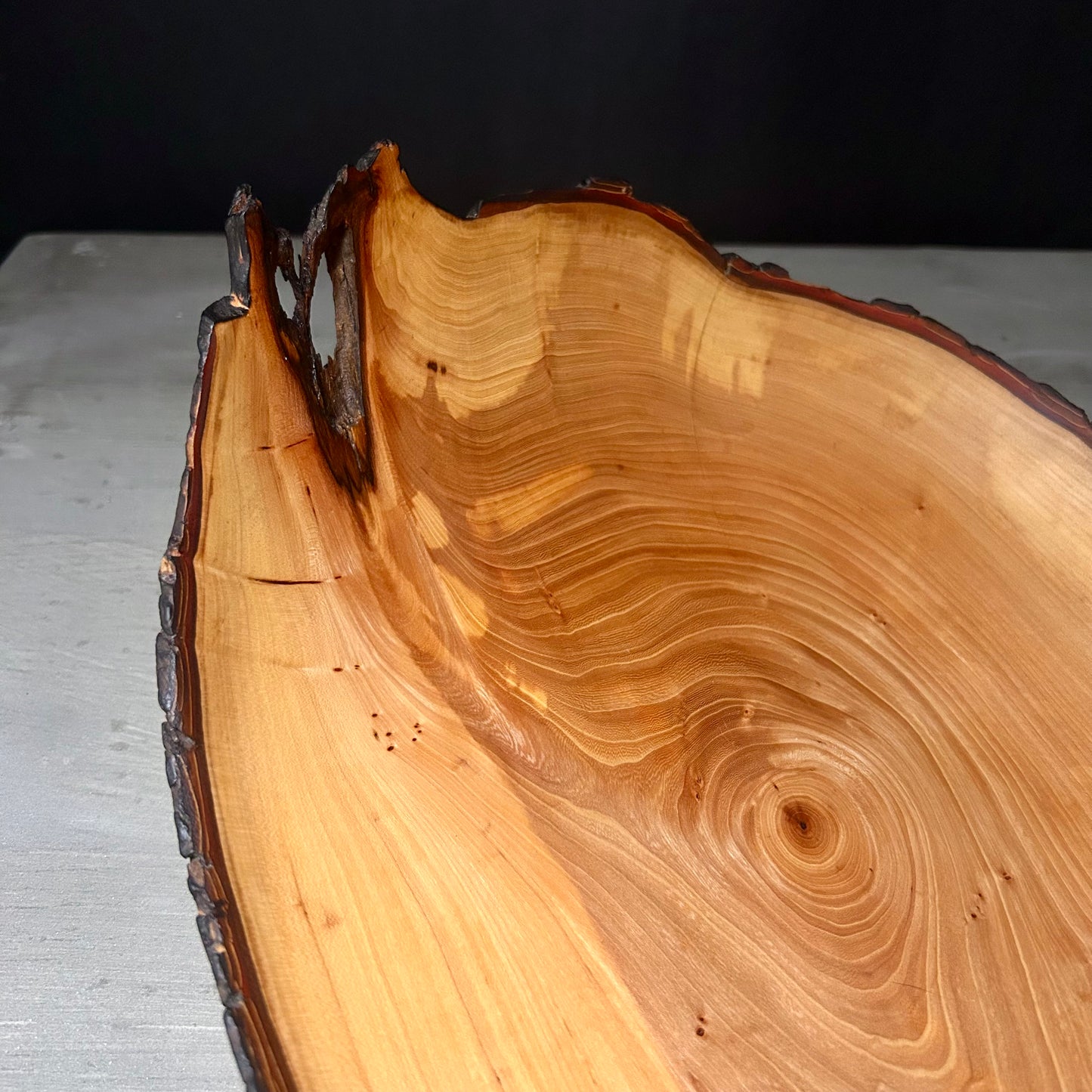 Live Edge Elm Bowl - Large