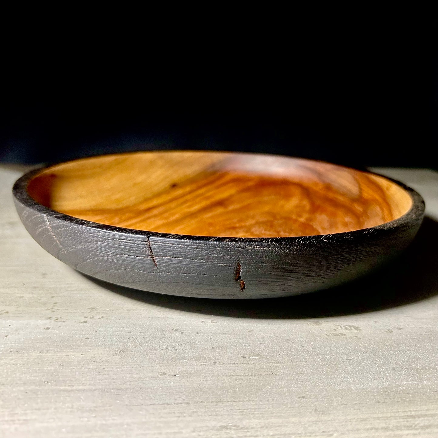 Charred Pecan Plate