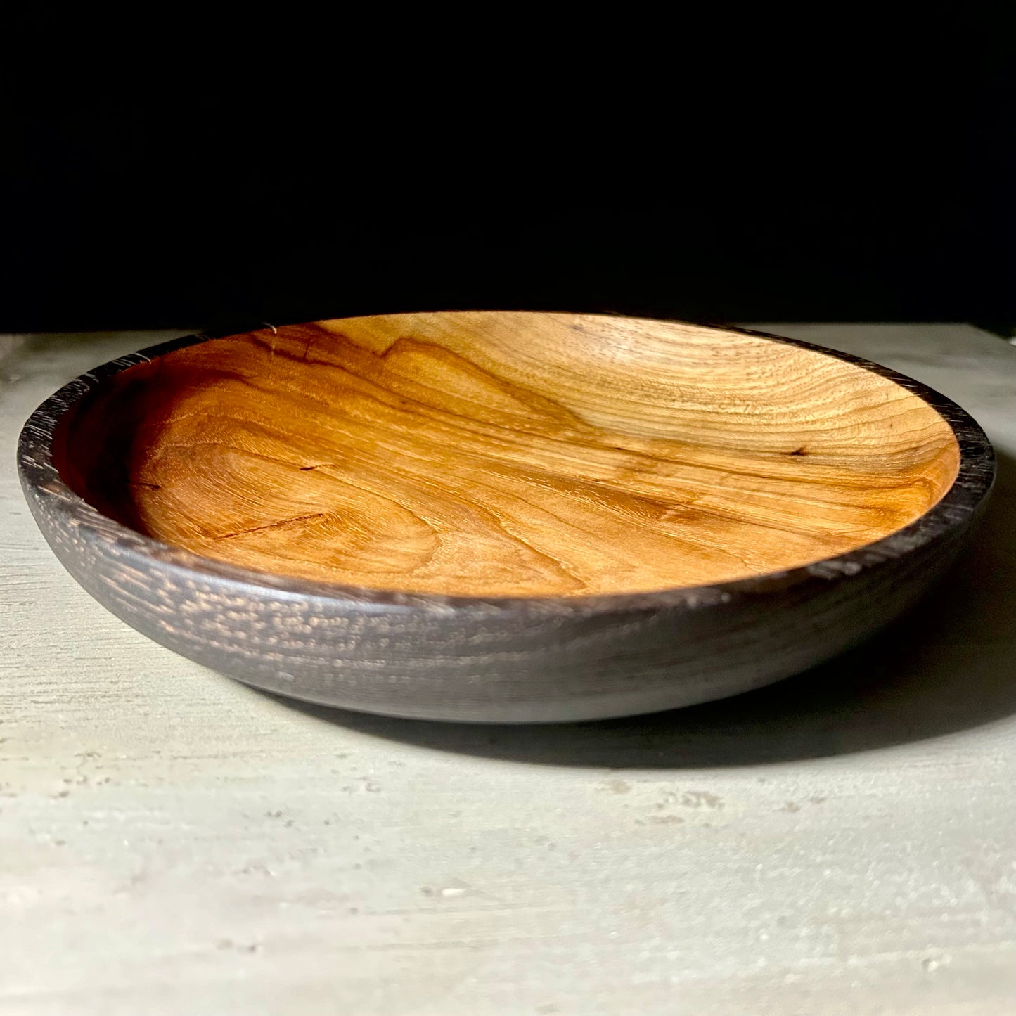 Charred Pecan Plate