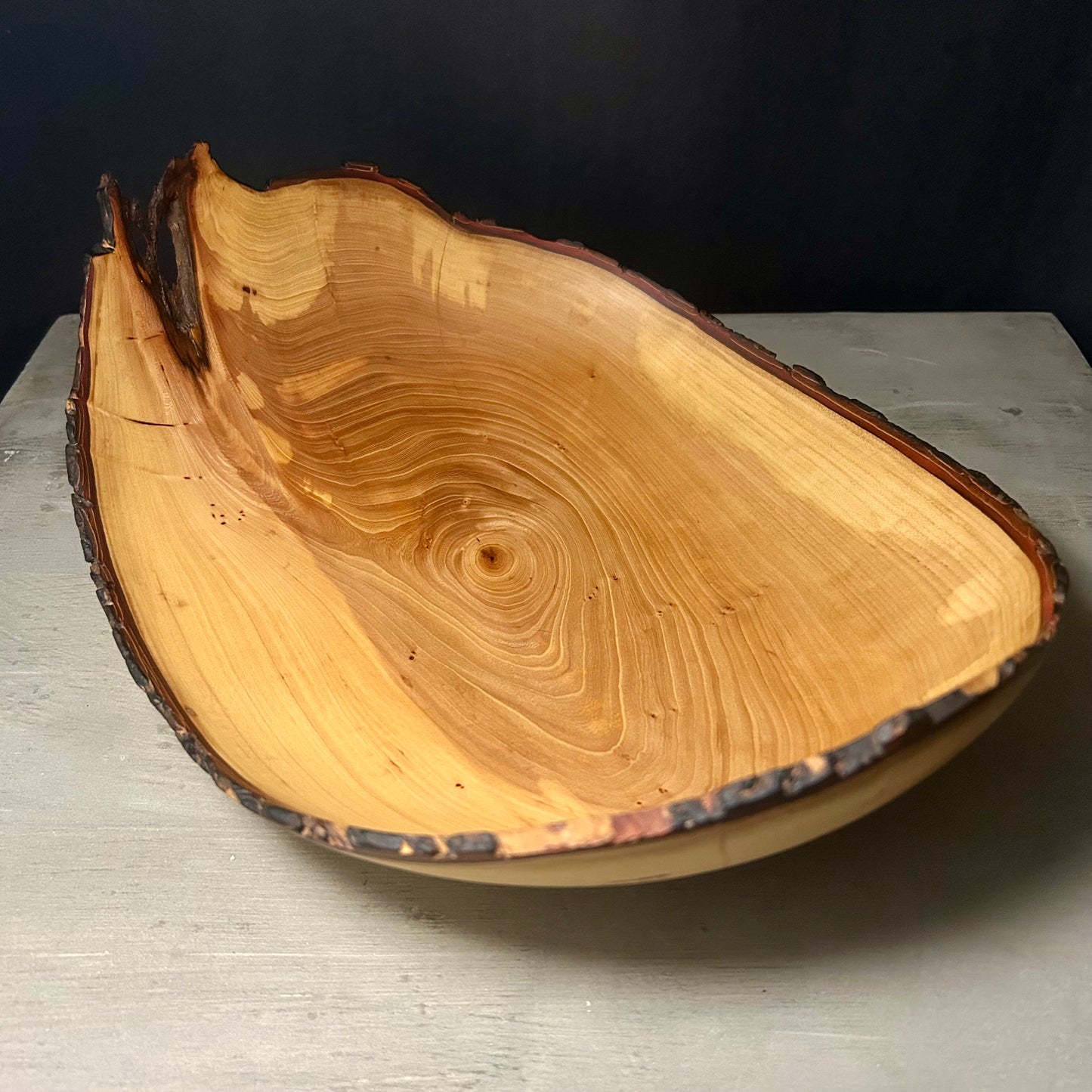 Live Edge Elm Bowl - Large