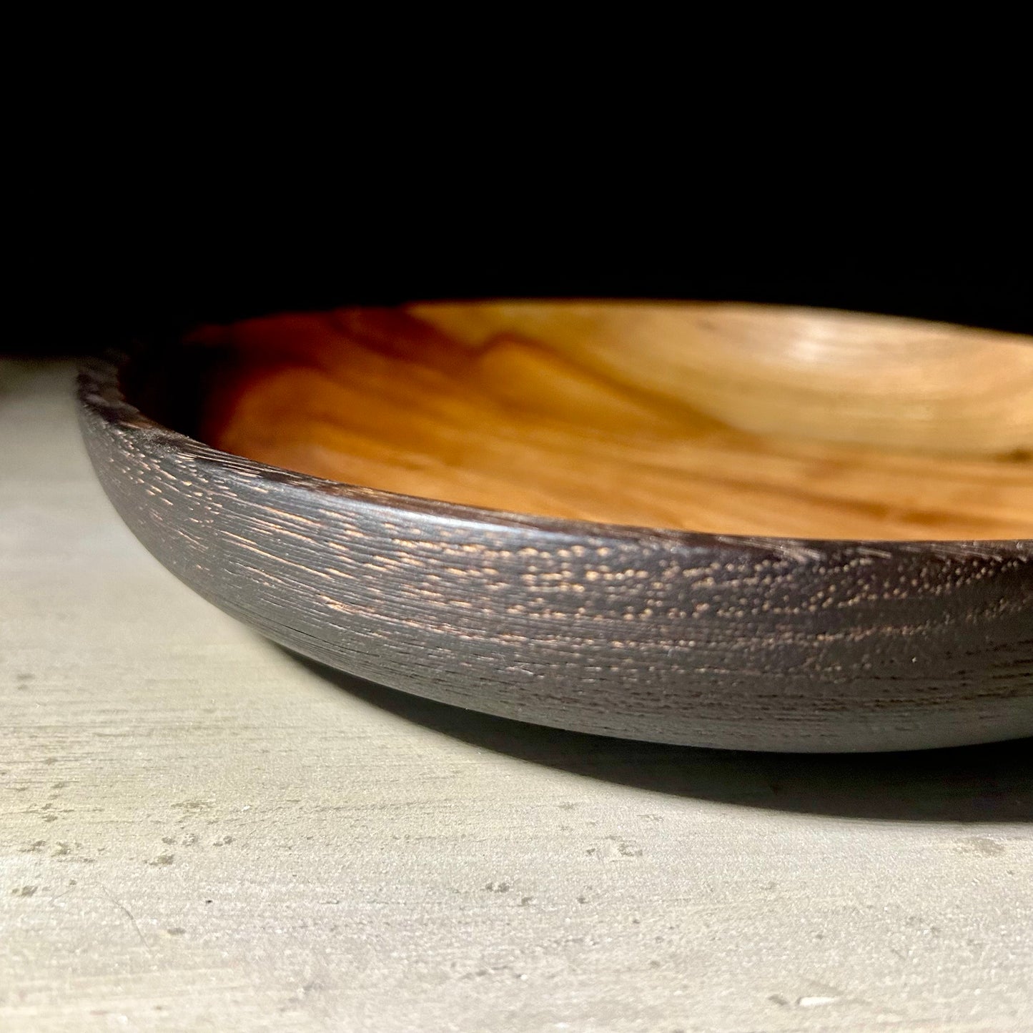 Charred Pecan Plate
