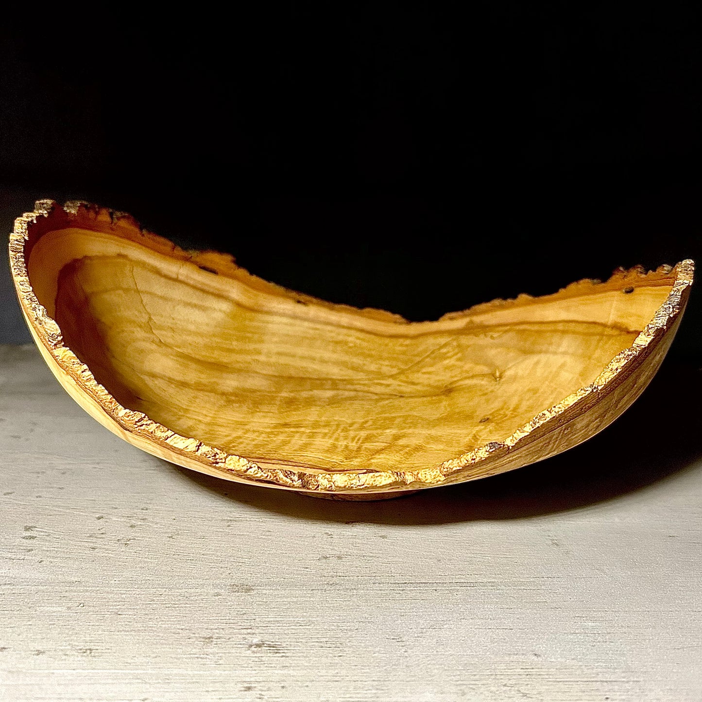 Live-edge, Ash Bowl - Medium