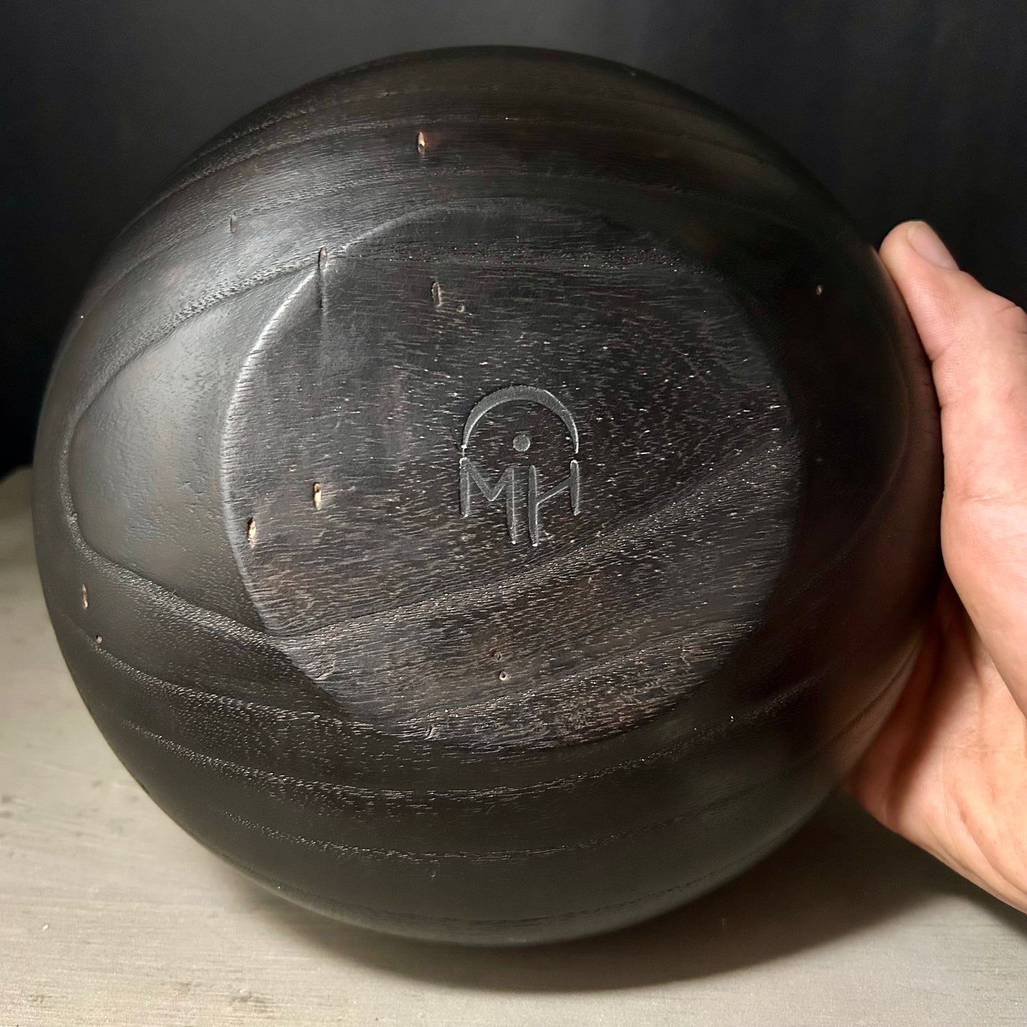 Charred Ash Bowl - Medium